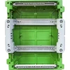 Legrand 135412 PRACTIBOX S įleidžiamas modulinis skirstytuvas tuščiavidurėms sienoms 2x12 skaidrios durys 135412