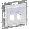 Legrand SUNO KEYSTONE adapteris dvigubas baltas 721145