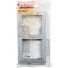 Legrand SUNO Dvigubas aliuminio rėmelio šepetėlis 721562