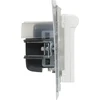 Legrand SUNO - lizdas 2P + Z IP44 - 16 A - 250 V ~ - automatinis terminalai - su rainelė, Balta - Legrand 721186 Himp