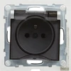 Legrand SUNO - lizdas 2P + Z IP44 - 16 A - 250 V ~ - automatinis terminalai - su diafragma, aliuminio - Legrand 721386 Himp