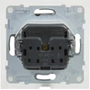 Legrand SUNO - lizdas 2P + Z IP44 - 16 A - 250 V ~ - automatinis terminalai - su diafragma, aliuminio - Legrand 721386 Himp