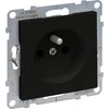 Legrand SUNO - 2P + Z lizdas su diafragma - 16 A - 250 V ~ - automatiniai terminalai, Juodi - Legrand 721480 Himp