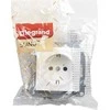 Legrand Kištukinis lizdas 2P+E, su spyruokliniais gnybtais, baltas