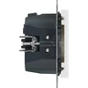 Legrand Elektros lizdas 2P+Z - 16 A - su USB Type-C - 1,5 A - automatiniai gnybtai - su apsaugine pertvara (721189)