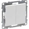 „Legrand SUNO“ – dvigubas mygtukas – 6 A – 250 V~ – automatiniai gnybtai, baltas – „Legrand 721117 himp“