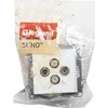 Legrand TV-R-2xSAT galinis antenos lizdas 1,5dB baltas [721170]