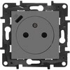 Legrand USB-C įkroviklis su vienu lizdu Niloe Step 863438 lizdas su įžeminimu su sklendėmis C tipo įkroviklis 1,5A plieno