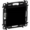 Legrand 756301 VALENA LIFE vieno poliaus jungiklis juodas 10AX 250V 756301