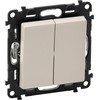 Legrand VALENA LIFE dvigubo laiptų jungiklio kremas (752208)