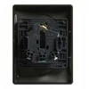 Legrand 756376 VALENA LIFE lizdas 2x2p+su monobloko tipas su užraktu juodas 16A 250V 756376