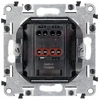 Legrand 756317 VALENA LIFE kryžminė jungtis juoda 10AX 250V 756317