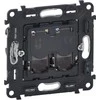 Legrand VĖLESNI VEIKSMAI Kompiuterio lizdas dvivietis RJ45 cat.6A UTP (753045)