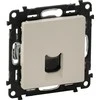 Legrand VĖLESNI VEIKSMAI Elektroninis lizdas 1xRJ45 kat. 5E UTP creamy (753240)
