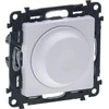 Legrand VĖLESNI VEIKSMAI Rotary Dimmer be neutralaus gnybto balto 230V (752160)