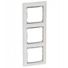 Legrand VALENA trigubas vertikalus rėmas 770497 baltas/sidabras Legrand - 770497