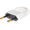 Legrand Wtyczka przenośna Euro 2P 2,5A balta (50310)