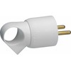 Legrand Žemės plug su 16A 2P + Z 230V balta - 50103