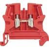 Legrand 037131 2 laidų bėgelio jungtis 4mm2 raudona VIKING 037131