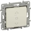 Legrand Blokavimo mygtukas Legrand Niloe 764612 ritininis aklieji kremas