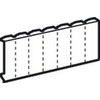 Legrand Baltas kištukas 18 modulių 001664