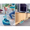 LEIFHEIT Floor brush with foldable handle in box Profi XL super soft 42cm