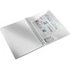 Leitz A4 PP WOW languotas sąsiuvinis, baltas 46380001