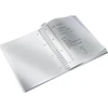 Leitz A4 PP WOW languotas sąsiuvinis, juodas 46380095