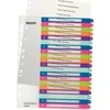 Leitz Plastikiniai skirstytuvai WOW 1-20 12450000 spausdinimui (prk2324187)