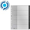 Indeks A4 PP juoda A-Z(int) 20cz. Leitz