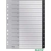 Skiriamieji lapai Leitz Recycle, 1-12, A4 MAXI, PP, juodos salvos