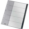 Indeks A4 PP juoda A-Z(int) 20cz. Leitz