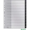 Leitz Przekładki Recycle* 1 - 10, A4, PP, juoda 12080000