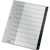 Leitz Przekładki Recycle* 1 - 10, A4, PP, juoda 12080000