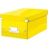 Leitz Pudełko Leitz Click&amp;Store Wow 206x147x352mm, Geltonas