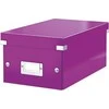 Leitz Archyvo dėžutė Leitz Spauskite &amp; Parduotuvė ant violetinių DVD (10K261N)