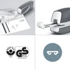 Leitz segiklis ELECTRIC STAPLER WOW raudona
