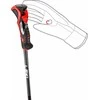 LEKI 3D AIRFOIL STICKS juodos/raudonos 115