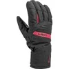 Leki LEKI GLOVES Space GTX juodai raudona 10.0