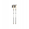 LEKI KIJE TREKKING MAKALU FX CARBON AS pale clay metalic-baltas-sidabrinis C 100-120