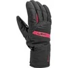 Leki LEKI GLOVES Space GTX juodai raudona 8.0