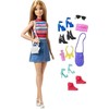 Mattel BARBIE LALKA su butami i galanterią /6