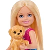 Mattel *****Barbie Chelsea przygoda su pieskiem JJV61