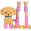 Mattel Lėlė Barbie su riedučiais ir šuniuku