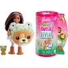 Mattel Čelsės „Cutie Reveal“ rinkinys, minkštutėlių kostiumų serija - šunelis + varlytė