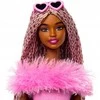 Mattel BARBIE DELUXE FASHIONISTAS lėlė rožiniu kostiumu (HYV28)