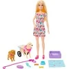 Lėlė Barbie HTK37 Walk and Wheel Pet Playset