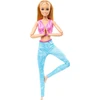 Mattel Made to Move Barbie Doll Skirtas šviesiems plaukams Hair (HRH27) | Mattel
