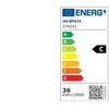 Lubinis šviestuvas Lena Lighting Lena Apšvietimas ATLAS LED 1200MM 5000LM 840 IP65 36W