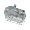 Lubinis šviestuvas Lena Lighting Plafoninis šviestuvas Oval Sim 60W E27 230V IP44 pilkas